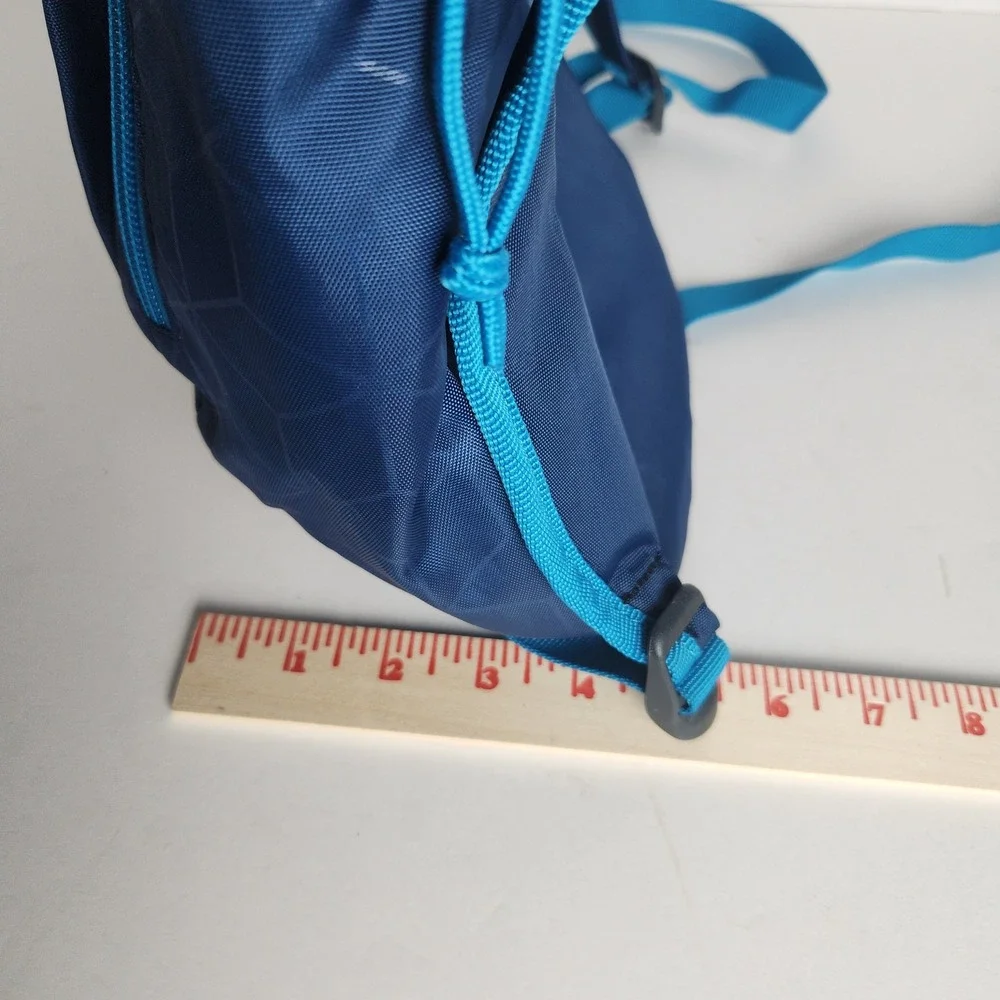 Ozark Trail Navy Blue Geometric Lightweight Hiking Backpack‎ Daypack Small